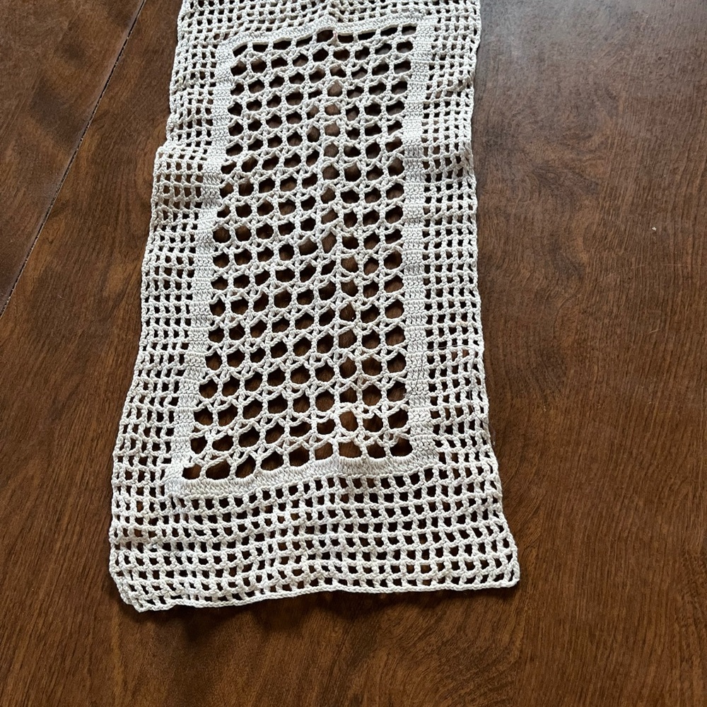 Vintage crocheted doily